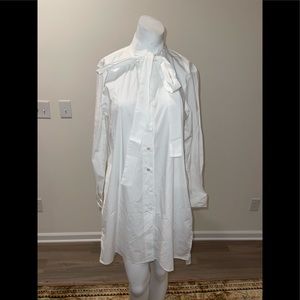 LAREIDA 
white shirt dress